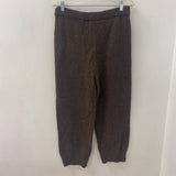 ZARA WOMEN'S PANTS brown speackled L