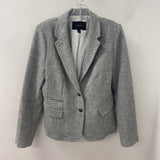 Banana Republic WOMEN'S BLAZER/JACKET grey black white 10