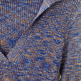 VERONICA BEARD WOMEN'S SWEATER blue orange mix M