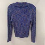 VERONICA BEARD WOMEN'S SWEATER blue orange mix M