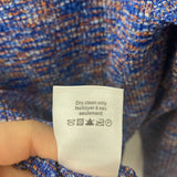 VERONICA BEARD WOMEN'S SWEATER blue orange mix M