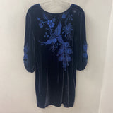 JOHNNY WAS WOMEN'S DRESS blue mix M