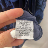 JOHNNY WAS WOMEN'S DRESS blue mix M