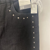 GAP WOMEN'S JEANS black S29/8 tall