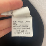 ST JOHN WOMEN'S SKIRT black 12