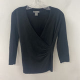 ANN TAYLOR WOMEN'S SWEATER black M