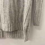 VINCE WOMEN'S SWEATER grey white S