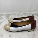 GEOX WOMEN'S FOOTWEAR white brown gold 36