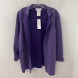 ZOE WOMEN'S BLAZER/JACKET purple heather S