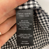 ICONE simons WOMEN'S DRESS black white gingham S