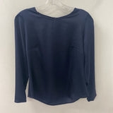 Banana Republic WOMEN'S BLOUSE/SHIRT navy XSP