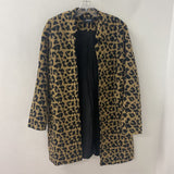 WOMEN'S COAT leopard print M
