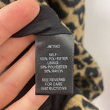 WOMEN'S COAT leopard print M