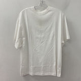 H&M WOMEN'S T-SHIRT white men's XS