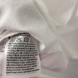 H&M WOMEN'S T-SHIRT white men's XS