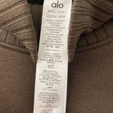ALO WOMEN'S TOP espresso XXS