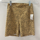 WOMEN'S ACTIVE BOTTOM yellow black dots S