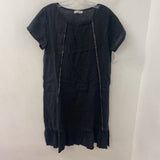 BELLA UMBRA WOMEN'S DRESS black silver L