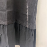 BELLA UMBRA WOMEN'S DRESS black silver L