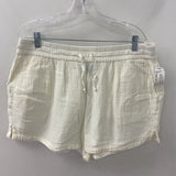 ROOTS WOMEN'S SHORTS white XL