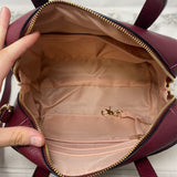 POPPY & PEONIES WOMEN'S BAG burgundy