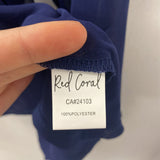 RED CORAL WOMEN'S TOP navy M