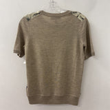 ESCADA WOMEN'S SWEATER beige cream black S