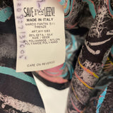 SAVE THE QUEEN WOMEN'S DRESS black multi clour M