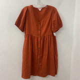 JOE FRESH WOMEN'S DRESS orange M
