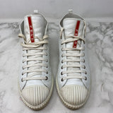 PRADA WOMEN'S SNEAKERS white 39.5