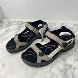 ECCO WOMEN'S SANDALS taupe black 41