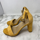 NATURALIZER WOMEN'S HEELS golden rod 8