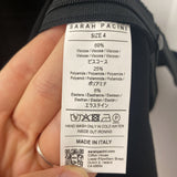 SARAH PACINI WOMEN'S DRESS black 12/XL/4