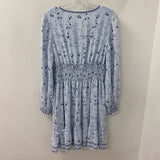 MAX STUDIO WOMEN'S DRESS blue floral print M