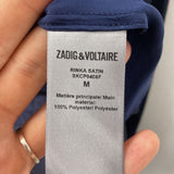 ZADIG & VOLTAIRE WOMEN'S DRESS navy M