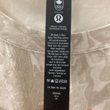 LULULEMON WOMEN'S ACTIVE TOP sage print 10