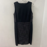 AKRIS punto WOMEN'S DRESS black white 12