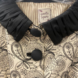 NANETTE LEPORE WOMEN'S BLAZER/JACKET cream black paisley 8