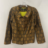 ETRO WOMEN'S BLAZER/JACKET black gold orange L/46