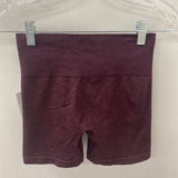 GYM SHARK WOMEN'S ACTIVE BOTTOM burgundy heather XXS