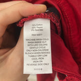 LIZ CLAIBORNE WOMEN'S SKIRT red 16
