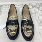 HOBBS WOMEN'S FLATS black w/snake 37