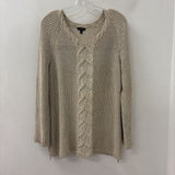 TALBOTS WOMEN'S SWEATER oatmeal M