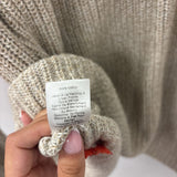 TALBOTS WOMEN'S SWEATER oatmeal M