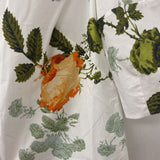 ERDEM WOMEN'S BLOUSE/SHIRT white orange green 8