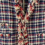 Etoile Isabel Marant WOMEN'S BLAZER/JACKET blue red cream S/38