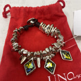 UNO DE 50 WOMEN'S BRACELET silver green