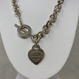 TIFFANY & CO WOMEN'S NECKLACE silver