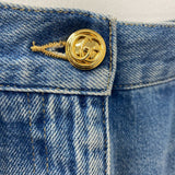 GUCCI WOMEN'S SKIRT blue S/40