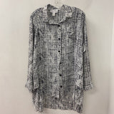 JOSEPH RIBKOFF WOMEN'S BLOUSE/SHIRT black white 14